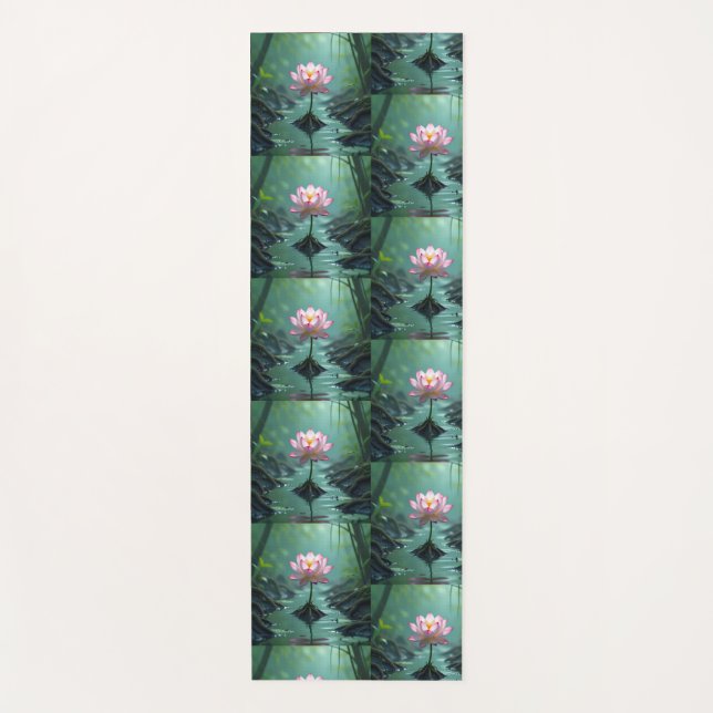 Tapete De Yoga Lotus in Mud (Frente)