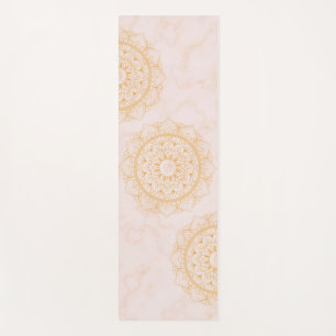Tapete De Yoga Luxe Marble Mandala Yoga Mat