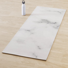 Tapete De Yoga Luxury white marble texture