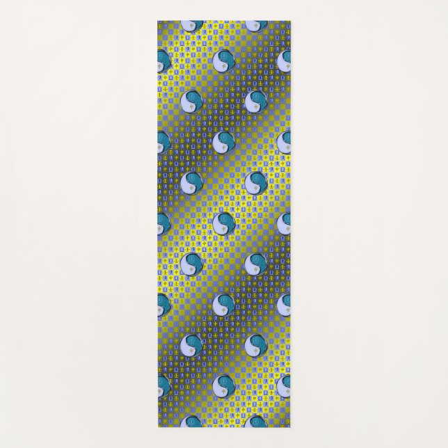 Tapete De Yoga Macaco Libra e Água (Frente)