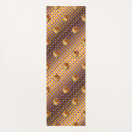 Tapete De Yoga Macaco Sagitário e Madeira