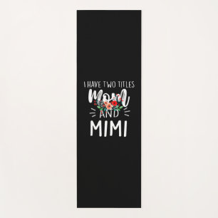 Tapete De Yoga Madre Art Aniversário Da Mãe E Da Mimi