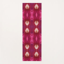 Tapete De Yoga Magenta Flower Ikat 12
