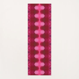 Tapete De Yoga Magenta Flower Ikat 9