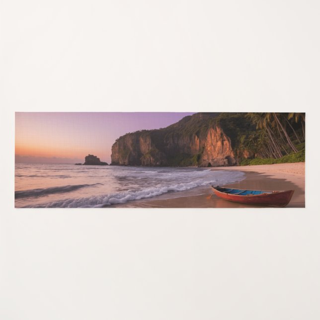 Tapete De Yoga magic beach ocean sand sun outdoors (Frente (Horizontal))