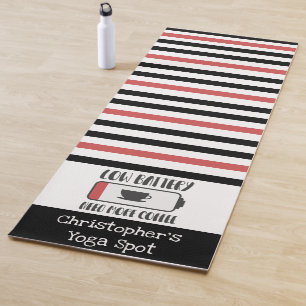Tapete De Yoga Mais uma bateria de café, Yoga Mat