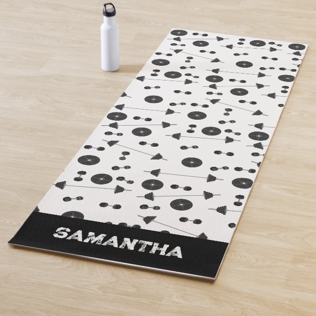 Tapete De Yoga Malhação de Treinamento de Peso Dumbbell Bodybuild (In Situ)