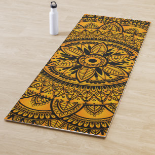 Tapete De Yoga Mandala Âmbar Étnico 2