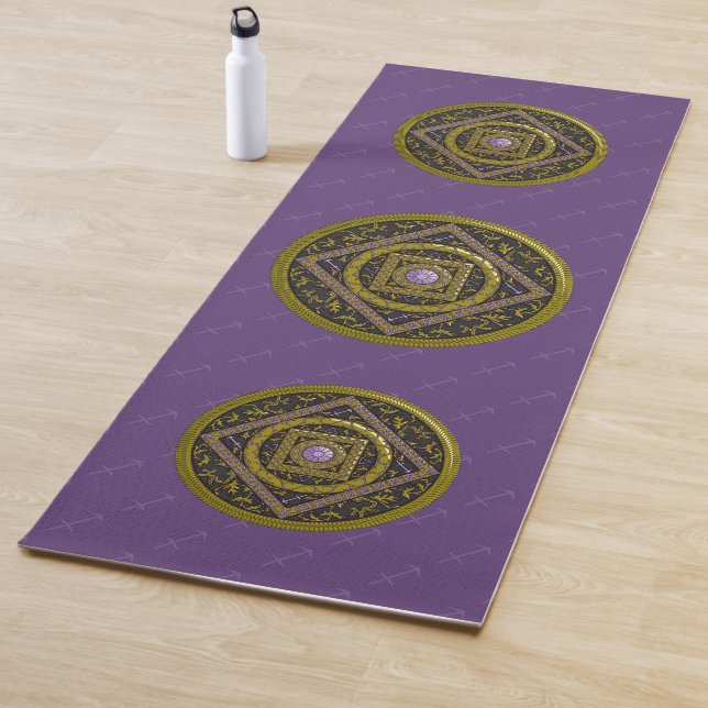 Tapete de Yoga Mandala de Sagitário (In Situ)