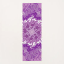 Mandala em múltiplos tons roxos