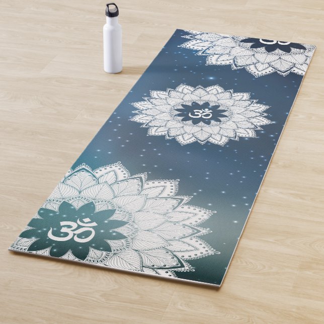 Tapete De Yoga Mandala OM universo (In Situ)