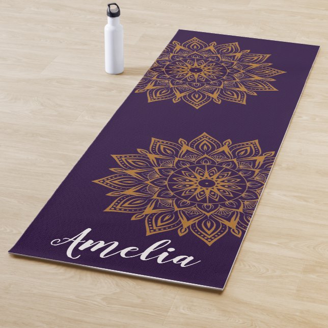 Tapete De Yoga mandala personalizada (In Situ)