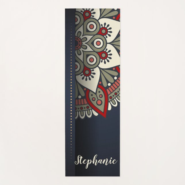 Tapete De Yoga Mandala Yoga Mat (Frente)