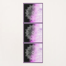 Mandala Zen Abstrato Roxo