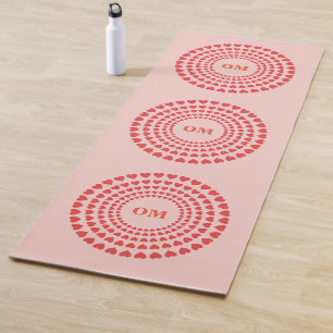 Tapete De Yoga Mandalas de Coração Lindos