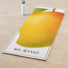 Tapete De Yoga Manga Grande, Fruta Doce e Nome