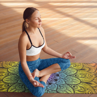 Tapete De Yoga Manuscrito Mandela 1