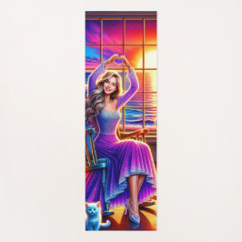 Tapete De Yoga Mãos do Coração