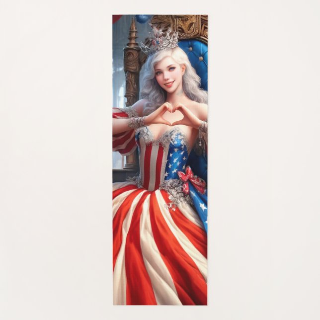 Tapete De Yoga Mãos do Coração (Frente)