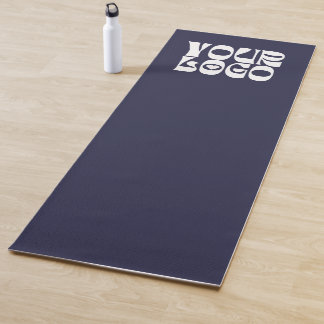Tapete De Yoga Marinho Azul Logotipo personalizado Promocional Em