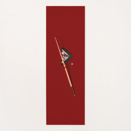 Tapete De Yoga Maroon Billiard Mesa