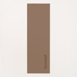Tapete De Yoga Mat Brown Yoga