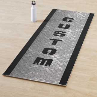 Tapete De Yoga Mat de ioga personalizado design em placa de aço m