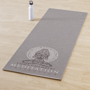 Tapete De Yoga Mat de Prática de Yoga Lotus Pose