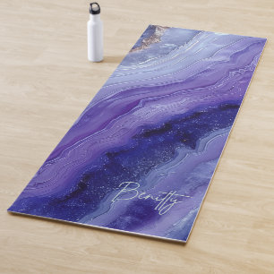 Tapete De Yoga Mat de Yoga Energética do Tanzanite
