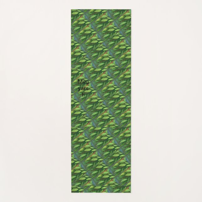Tapete De Yoga Mat of leaves (Frente)