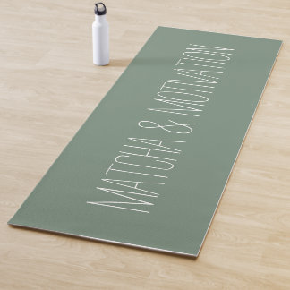 Tapete De Yoga Matcha & Motivation Fitness Yoga Mat