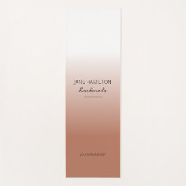 Tapete De Yoga Matriz de Exercício Terracotta Profissional Elegan