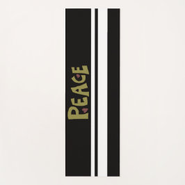 Tapete De Yoga MAZIPOODLES Peace Olive Green