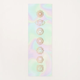 Tapete De Yoga Médico Holographic Chakras Reiki