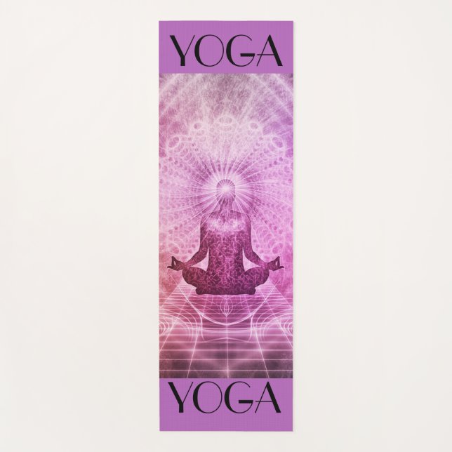 Tapete De Yoga Meditação (Frente)