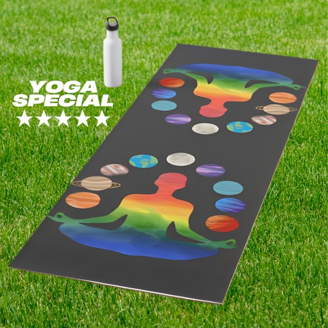 Tapete De Yoga Meditação Cosmic Chakra | Energia espiritual (Criador carregado)