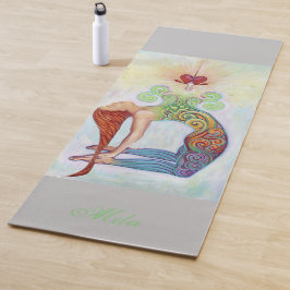 Tapete De Yoga Meditação entre garotas e chakra