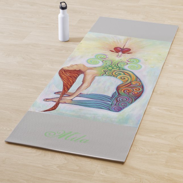 Tapete De Yoga Meditação entre garotas e chakra (In Situ)