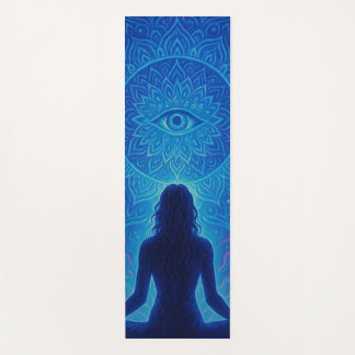 Tapete De Yoga Meditação Geométrica