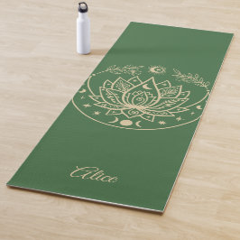 Tapete De Yoga Meditação Yoga Mat Personalizada - Roxo