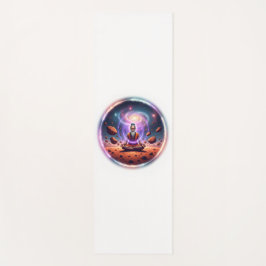Tapete de Yoga Meditador Cósmico