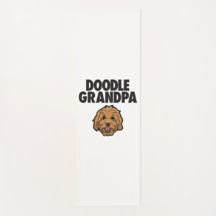 Tapete De Yoga Mens Goldendoodle Avô Doodle Papa Goldene