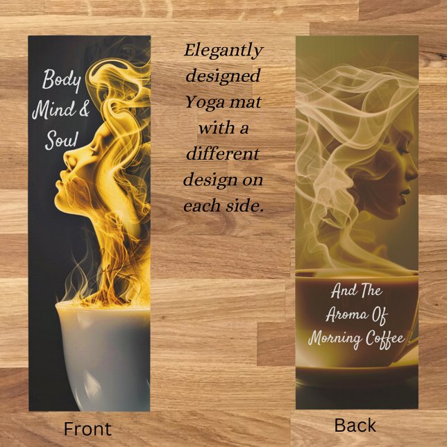 Tapete De Yoga Mente e Alma do Corpo (Criador carregado)