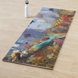 Tapete De Yoga Mermaid Fantasy