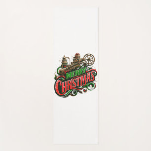 Tapete De Yoga Merry Christmas steampunk