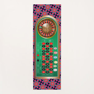 Tapete De Yoga Mesa de Yoga Mat, uma roleta americana muito diver