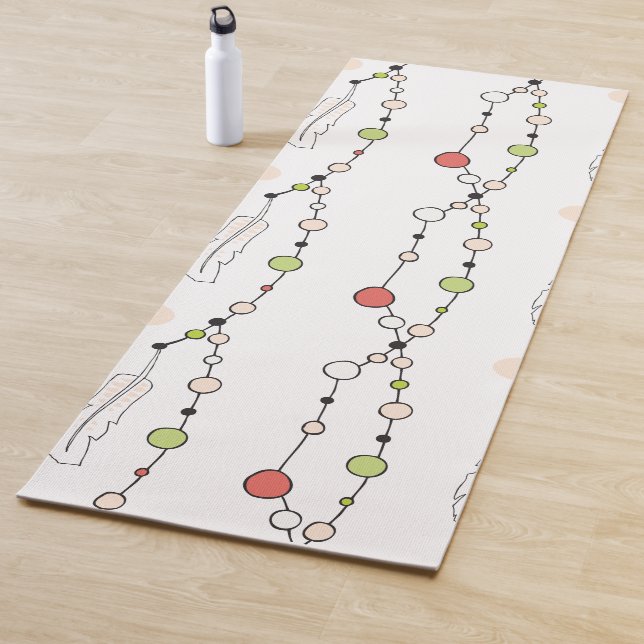 Tapete De Yoga Miçangas e Penas do Modern Boho (In Situ)