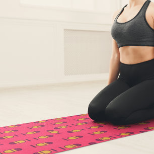 Tapete De Yoga microfone