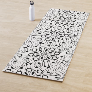 Tapete De Yoga Mindful Mandala Design