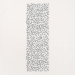 Tapete De Yoga Mínimo Dalmaciano Mancha Simples e Moderna Cuta